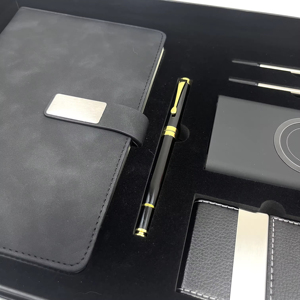 Promotional Business 9 in 1 Notebook <b>Gift</b> <b>Set</b> Hot Selling Souvenirs Corporate Items New Product Ideas 2025 With Logo Custom - Product Image 2