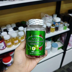 Sıcak satış OEM diyet sakızlı zayıflama yanık yağ elma şırası sirke Gummies şeker vitaminleri çok satan ürün - Product Image 5