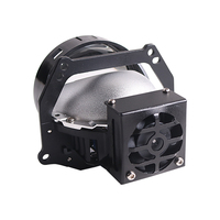 Phare de voiture à LED avec projecteur 12V 51W/58W 5500-6000K 3 pouces S5 Bi F50 Lens pour toutes les voitures Sanvi