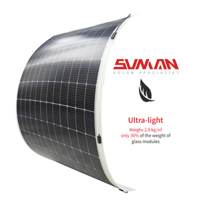 <span class=keywords><strong>Panel</strong></span> Solar Flexible de Película Delgada Personalizado Sunman Earc 430w 520w 550w Paneles Solares Monocristalinos Flexibles para Techos - Product Image 1
