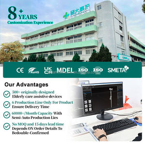 Chaise de douche avec hauteur réglable, capacité de 350 lb, corps en alliage d'aluminium, équipement de sécurité pour la salle de bain - Product Image 3