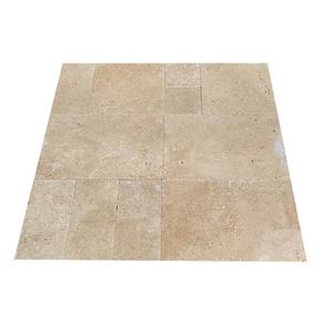 Azulejos para exteriores con patrón caído de travertino beige Toscano - Product Image 5