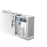 Étagère à épices rectangulaire en métal pour coin de cuisine, réglable en hauteur, avec tiroirs de rangement multifonctionnels à 3 niveaux