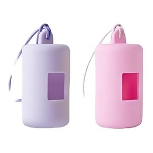 ที่เก็บถุงเก็บอุจจาระสุนัขแบบพกพา Huamaohengchun พร้อมห่วงยางยืด ที่จ่ายถุงขยะสำหรับสัตว์เลี้ยงแบบขึ้นรูปพลาสติกนิ่ม - Product Image 2