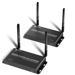 SYONG RGB 4K 200m Inalámbrico HDMI Transmisor y receptor de datos de video, 1 a 4 piezas <span class=keywords><strong>Wifi</strong></span> HDMI Extender sobre TCP IP Extensor inalámbrico - Product Image 1
