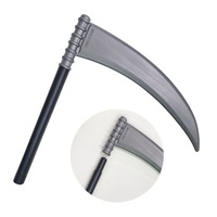 Ensemble de cape noire de la mort pour Halloween, costume de la mort avec faucille pour homme adulte, accessoires de déguisement