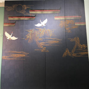 ورق حائط تطريز جلد ثلاثي الأبعاد عصري مخصص ، لوح حائط ، ديكور منزلي كلاسيكي ، مع وظيفة مقاومة للماء للحريق - Product Image 2