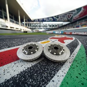 Тормозной диск Icar 370*34 мм, карбон-керамический, передний, для Audi RS3, аналог оригинального #   8V0615301R;8V0615301S;8V0615301J;8V0615302C;8V0615301P - Product Image 3