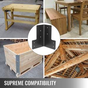 Staffe per Banco da Lavoro Fai-da-Te Resistenti, Supporto Angolare 4x4 per Pergola - Product Image 4