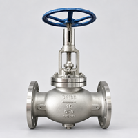 Vanne à soupape en acier inoxydable résistant à la corrosion pour le contrôle manuel du débit et les projets d'isolation des pipelines