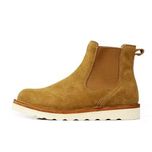 Bottes de travail unisexes en cuir véritable, chaussures de sécurité respirantes de style occidental pour le printemps et l'hiver - Product Image 2