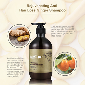 Champú <span class=keywords><strong>de</strong></span> Jengibre OEM <span class=keywords><strong>para</strong></span> Control <span class=keywords><strong>de</strong></span> Caspa y Grasa, Anticaída, Crecimiento del Cabello, Hidratante, Reparador y Protector del Cuero Cabelludo - Product Image 5
