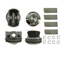 Ensemble de pistons ANYTOP pour BMW N20 faible puissance, diamètre 84 mm, OE 11258606461, garantie 1 an, pièces moteur de haute qualité
