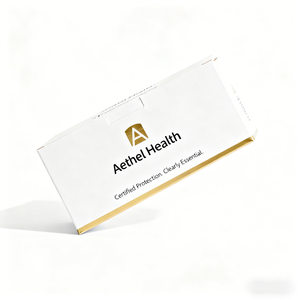 Boîte d'emballage en carton haute résistance imprimée numériquement sur mesure pour masque facial de voyage et étui d'hygiène personnelle - Product Image 3