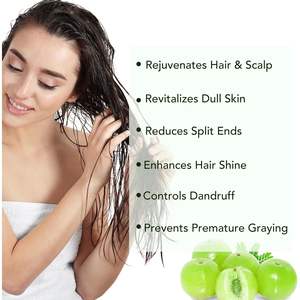 Olio per <span class=keywords><strong>Capelli</strong></span> all'<span class=keywords><strong>Amla</strong></span> all'Ingrosso, Olio Naturale di Uva Spina Indiana per Ispessimento e Nutrimento dei <span class=keywords><strong>Capelli</strong></span> Secchi e Danneggiati - Product Image 5