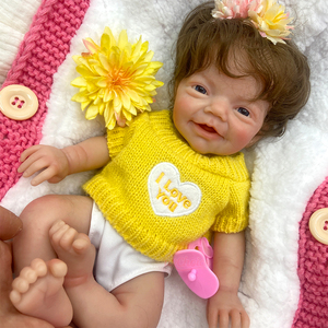 Muñeca Reborn de Silicona de 12 Pulgadas, Realista, Bebé Recién Nacido, Niño/Niña, Juguete Suave, Transpirable, con Cabello Enraizado, para Juego de Roles y Regalos - Product Image 2