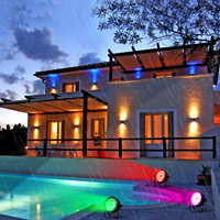 U`King 240W Éclairage PAR étanche Rgbwa + Uv 6 en 1 pour discothèque, DJ, salle de danse, fête, bar, scène, éclairage PAR LED
