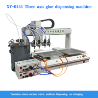 Machine de dosage multi-têtes à 5 axes de haute précision, distributeur automatique de colle, précision de répétition de 0,02 mm, 800 kW, 220 V, engrenage moteur