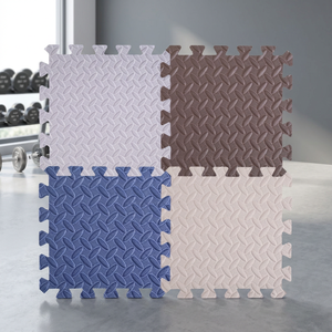 Alfombra de espuma gruesa lavable e impermeable para el hogar, sala de estar, alfombra de gateo para bebés, alfombra de espuma empalmada para niños - Product Image 3