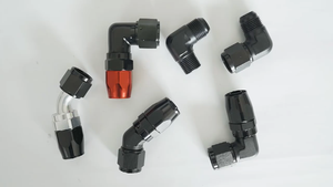 Adaptateur de raccord de tuyau pivotant femelle en aluminium forgé HaoFa AN4 AN6 AN8 AN10 AN12 pour <span class=keywords><strong>ligne</strong></span> de carburant et d'huile automobile de course - Product Image 5