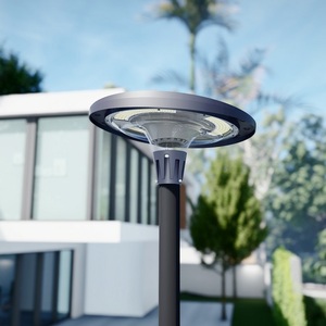 Lampe solaire de jardin intelligente RGB LED 800W/1200W IP65 avec fonction rythme musical, étanche, en aluminium, batterie au lithium fer phosphate - Product Image 4