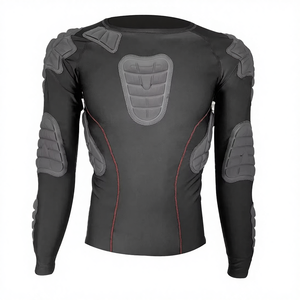 Pakistan Manufacturer Latest Design <b>Padded</b> Compression Breathable Eco-Friendly Anti-Bacterial Quick Dry Full Sleeve Spandex - Product Image 4