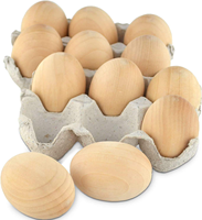 Houten eierschudders Maracas Percussie Muzikaal voor feestartikelen Klaslokaal Prijsbenodigdheden Eierspeelgoed