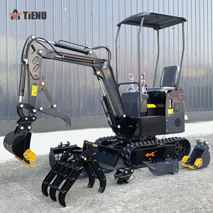 Miniexcavadora de 1 Tonelada, Excavadora de 3.5 Toneladas, Miniexcavadora Multifunción de 1.8 Toneladas con EPA EURO 5, Colores Personalizables - Product Image 1