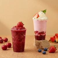 Berry Hawthorn Jam Chinese Hawthorn Puree Zoetzuur Fruitbasis voor Dranken Bakkerij Groothandel OEM Halal Gecertificeerd