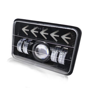 Faro LED de 5x7 pulgadas con luz alta y baja, luces LED para coche, ojo de ángel Halo DRL, accesorios para coche, faro delantero para Jeeps XJ Wranglers Offroad SUV - Product Image 3