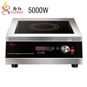 5000W Big Power Commercial Induction Cooker 220V Soup Electric Counter Top Induction Cooker