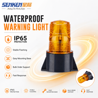 Feux stroboscopiques LED Senken DC 12V, lampe d'urgence universelle pour camions et voitures, balise lumineuse élégante, accessoires de voiture