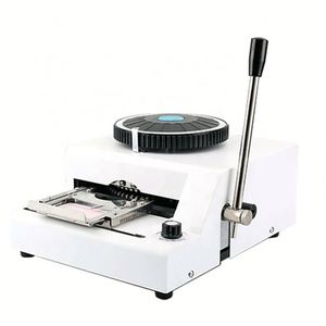 Machine à embosser les cartes PVC 68 70 caractères, pour lettres, numéros et plaques d'identification en plastique - Product Image 3