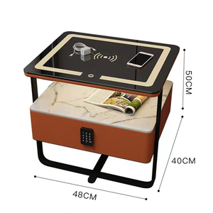 ModHomi <span class=keywords><strong>Mesita</strong></span> de <span class=keywords><strong>noche</strong></span> inteligente de madera con cajón y armario para almacenamiento para el hogar o el dormitorio del hotel <span class=keywords><strong>mesita</strong></span> de <span class=keywords><strong>noche</strong></span> - Product Image 6