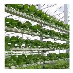 Pvc Hydroponique Nft Système Vertical Nft Feuille Légumes Cultivant Systèmes Aquaponiques - Product Image 3