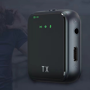Mini equipo de transmisión en vivo, micrófono Lavalier inalámbrico para Vlogger, grabación de <span class=keywords><strong>Audio</strong></span> y vídeo, entrevista en vivo - Product Image 6