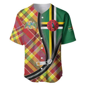 Dominica Independence Day Baseball Jersey 47 Jahre Freiheit Großhandel Hochwertige personal isierte Baseball-Uniformen für Männer - Product Image 2