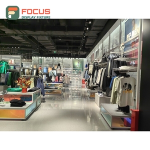 Solución Integral de Tienda Boutique: Sistema de Exhibición de Acero Inoxidable para Minoristas, Solución de Equipamiento para Tiendas de Ropa de Franquicia - Product Image 2