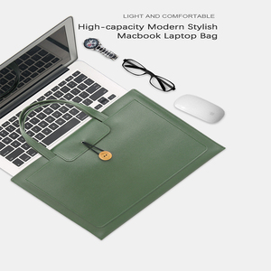 Housse de protection et souple pour ordinateur portable <span class=keywords><strong>en</strong></span> PU Différentes options de logistique et de sac <span class=keywords><strong>en</strong></span> cuir pour votre boutique <span class=keywords><strong>en</strong></span> vente - Product Image 3