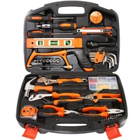 Juego de Herramientas para el Hogar, Caja de Herramientas Multifuncional, Kit de Herramientas Manuales para Electricistas y Carpinteros