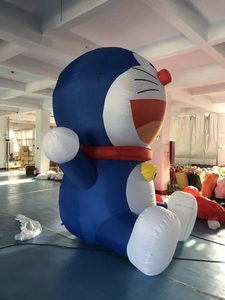 Promoción Venta caliente modelo de dibujos animados de alta calidad Pvc dibujos animados inflables <span class=keywords><strong>Doraemon</strong></span> para publicidad - Product Image 3
