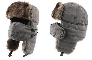 Gorro de Aviador Bordado, Grueso, Cortavientos y Cálido <span class=keywords><strong>para</strong></span> Invierno, con Protección <span class=keywords><strong>para</strong></span> Orejas y Cuello, con Máscara, Venta al Por Mayor TIS - Product Image 5