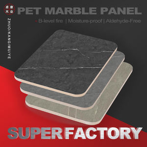 Pannello in PET Effetto Marmo Lucido, Pannello in Pietra Carboniosa, Pannello Murale in Legno di Bambù Carbonizzato a Prezzo all'Ingrosso - Product Image 2