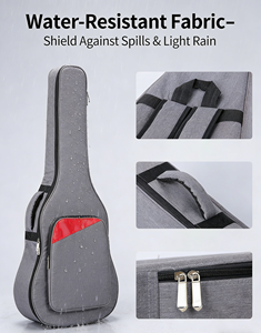 Tas Gitar Tebal Berlapis Busa Grosir, Ukuran 41 <span class=keywords><strong>Inch</strong></span>, Tahan Air, untuk Gitar Akustik dengan Tali Ransel yang Dapat Disesuaikan - Product Image 6
