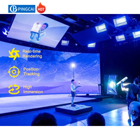 7680Hz Vfx Xr Studio Led Pantalla Unreal Engine 3D Vr Etapa inmersiva Pantalla Led a todo color Interior P2.6 Producción virtual Led