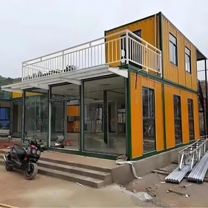 Casa Contenedor Plegable de 2 Dormitorios, Serie Blanca de Diseño Moderno <span class=keywords><strong>IRIS</strong></span>, Ecológica, con <span class=keywords><strong>Energía</strong></span> Solar, Prefabricada para Escuelas y Centros Comerciales - Product Image 3