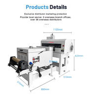 High Speed Dtf Pro All-in-one Printer 40cm Clothes Dtf Inkjet Printer Pet Film Industrial Dtf Printer A3