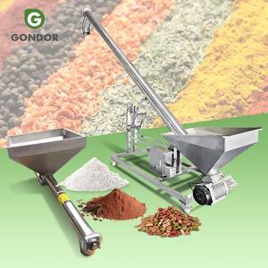 Transportador automático de leche en polvo sin eje vertical con tolva, alimentador flexible de tornillo helicoidal para hielo, Guangdong - Product Image 1