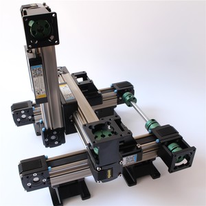 Module linéaire d'automatisation à axe XYZ Mjunit <span class=keywords><strong>avec</strong></span> rail de guidage adhésif, rail coulissant à <span class=keywords><strong>portique</strong></span> à déplacement longue portée sur trois axes pour pulvérisation adhésive - Product Image 3