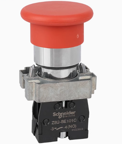 XB2BC41C red normally open contact